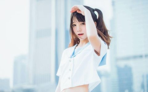 桜桃喵JK女子高中生装高清图片