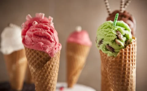 美味可口冰淇淋雪糕圆球分量十足高清图片壁纸【9】