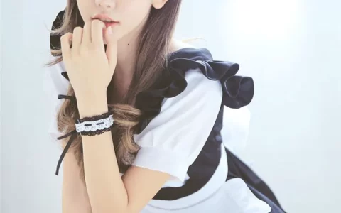 性感美女陈潇XiaoerCJ2015COS女仆装角色扮演绝色清纯美照
