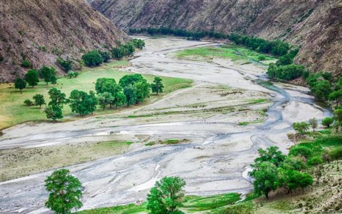 新疆克尔古提峡谷景区图片高清壁纸下载